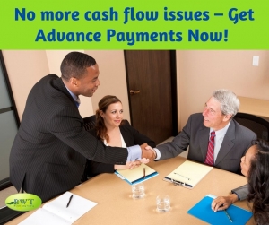 No more cash flow issues â€“ Get Advance Payments Now!
